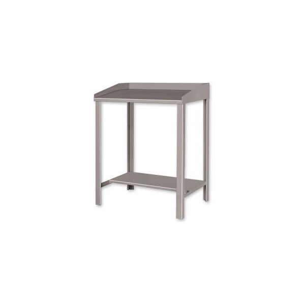 Pucel Shop Desk Sloped Surface W/ Lip 36W x 30D Gray 1036-GRAY - main
